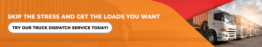 CTA image showing get the loads using our dispatch service